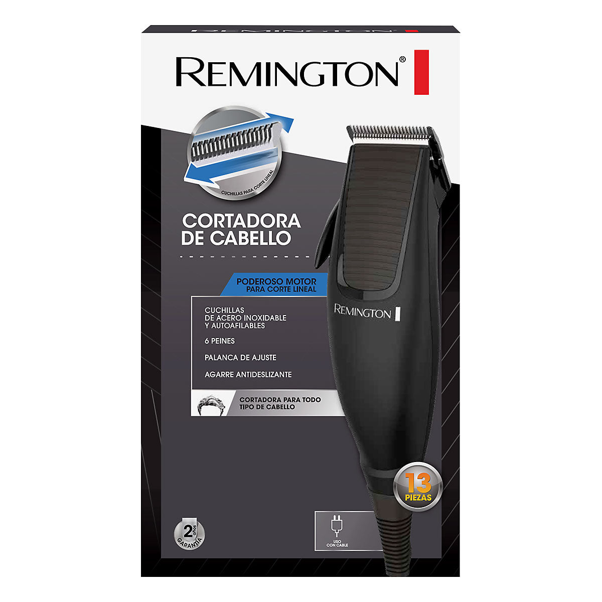 Afeitadora 13 Pz Hc1096 Remington