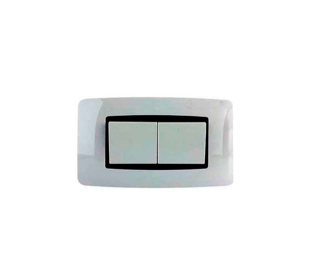 Interruptor para empotrar doble Lumistar