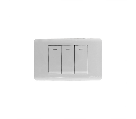 FATTERYU 86X86 PVC Engrosamiento Caja de conexiones de montaje en pared  Cassette Para Interruptor de Enchufe Base Interruptor Caja Eléctrica
