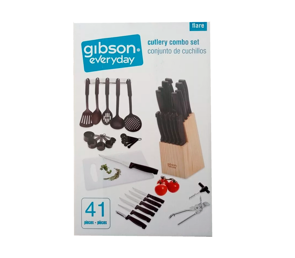 Juego de cubiertos 41 piezas Gibson