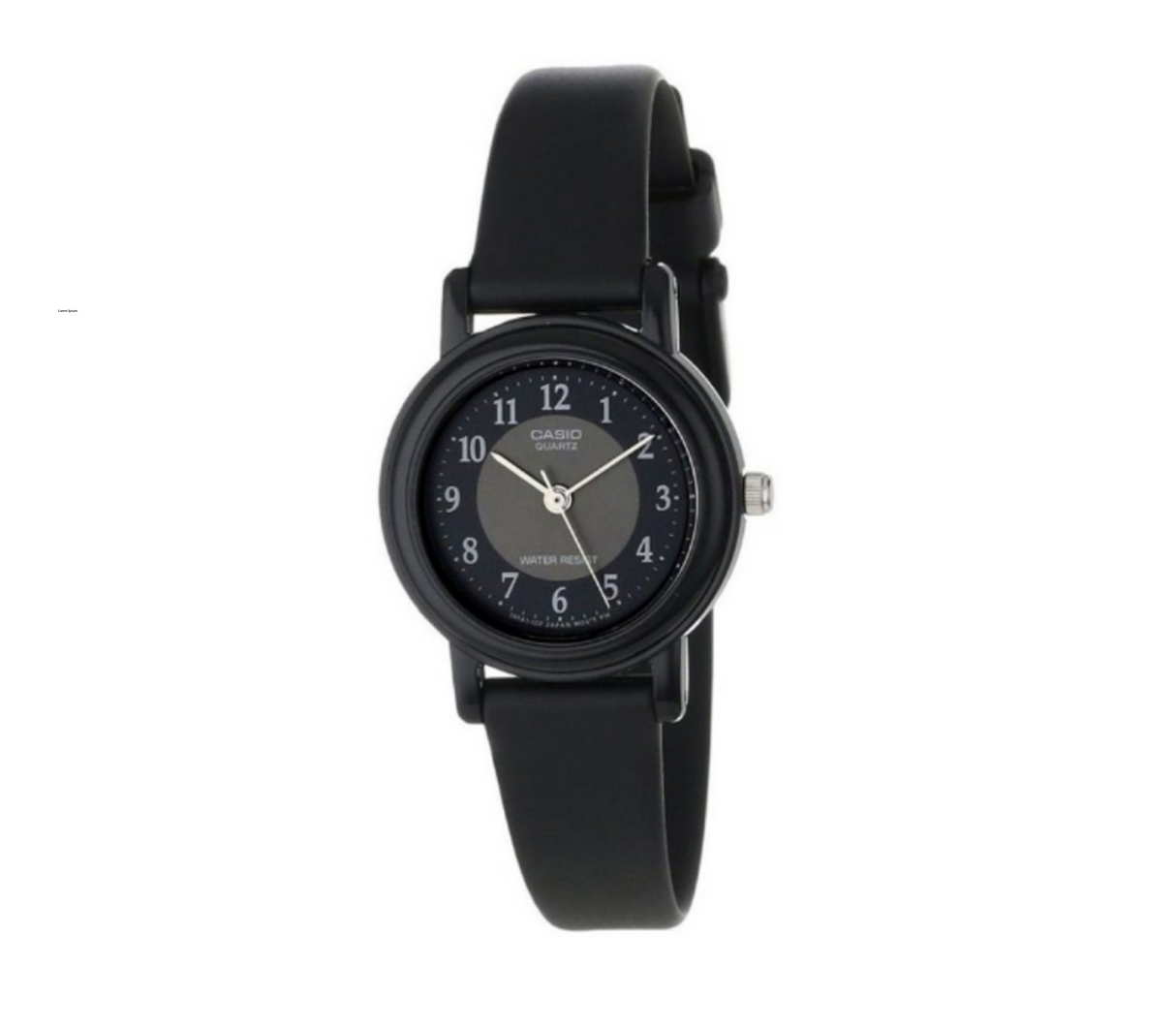 Reloj análogo negro LQ-139A-1B3 Casio