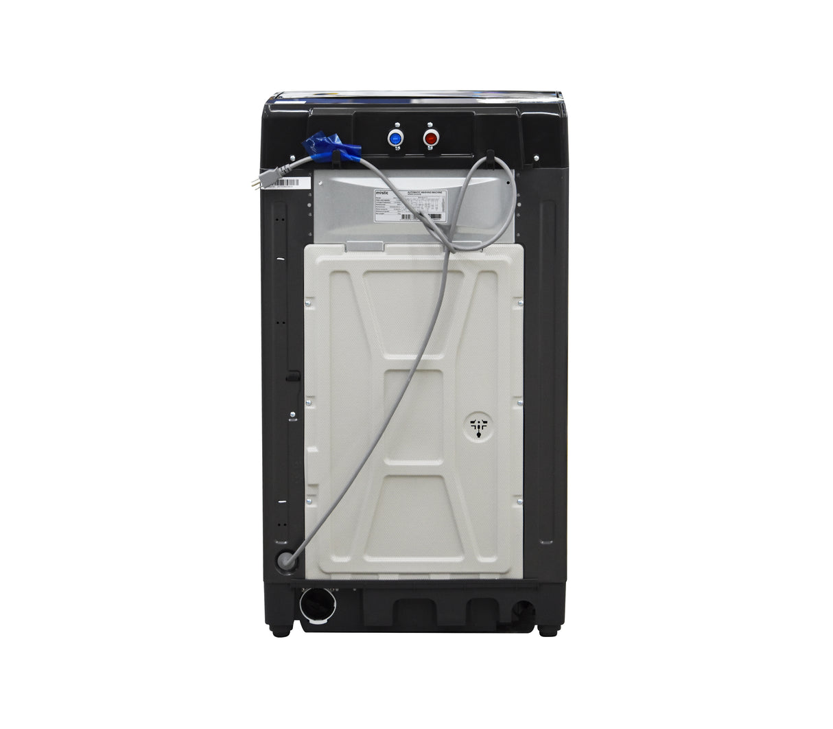 Lavadora automática 10 kg gris Mystic