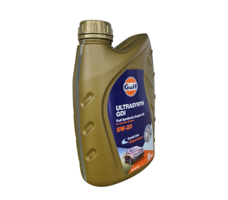 Lubricante automotriz ULTRASYNTH GDI 5W-20 full sintético 1 litro Gulf