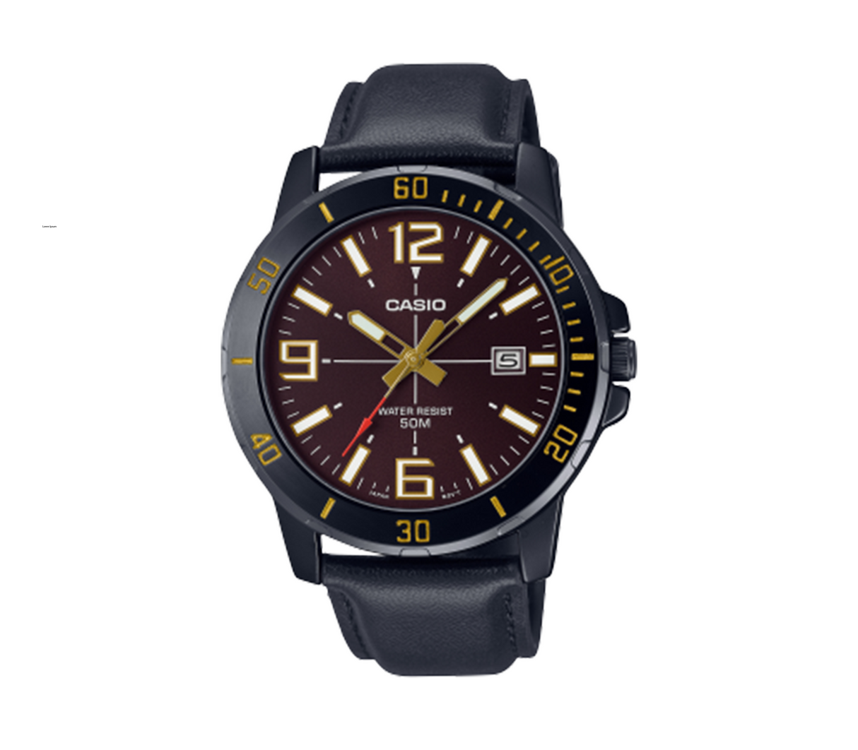 Reloj análogo para caballero MTP-VD01BL-5BV Casio