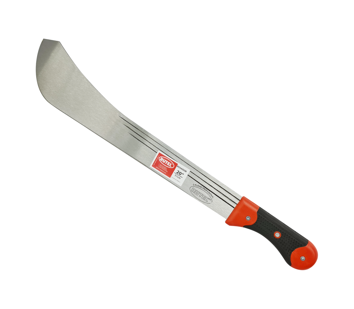 Machete mango plástico rozador 20" Rutel