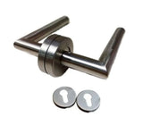 Manilla inoxidable mod. VL4144 europerfil plateada caja Visalock