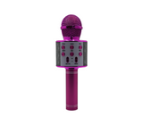 Micrófono Inalámbrico Eo Safe Imports Esi4994 Con Bluetooth Color Rosa