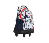 Mochila con Ruedas 18x12x8" Fila