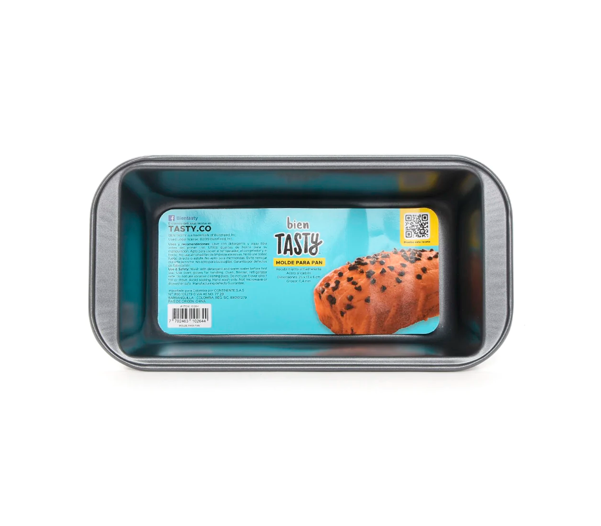 Molde para pan de acero Tasty