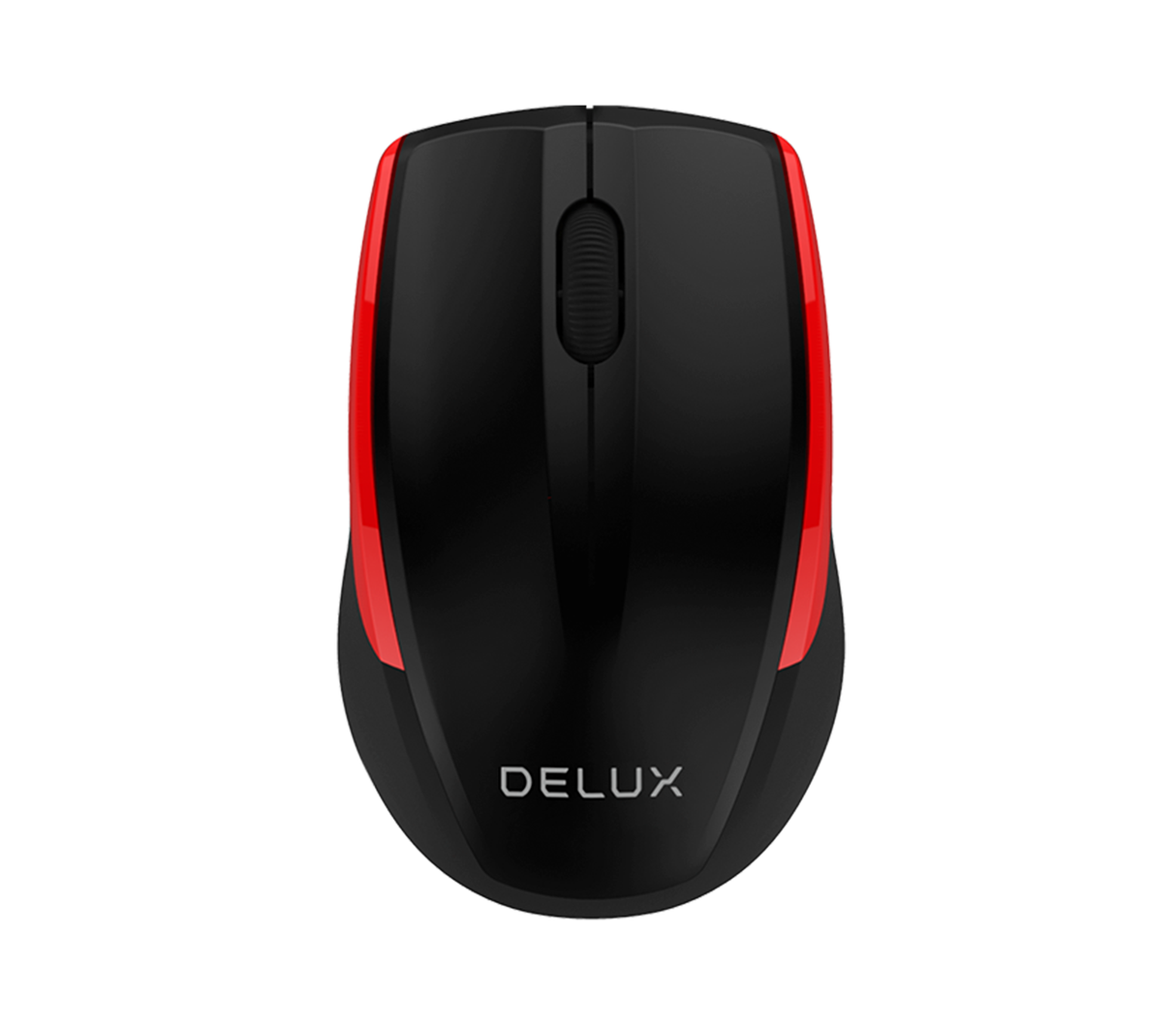 Mouse inalámbrico USB M321 Black-Red Delux