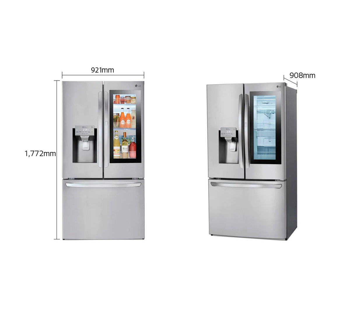 Nevera french door 30 pies (838 litros) LM78SXS LG
