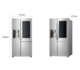 Nevera side by side 28 Pies (798 litros) LS74SXS LG