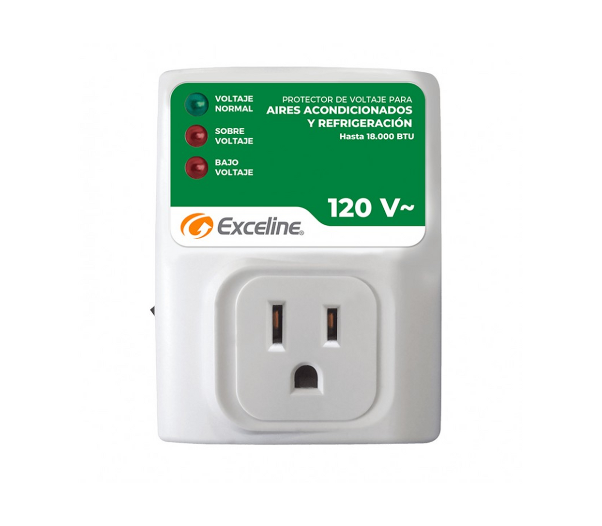 Protector aire acondicionado y refrigerador power plug 120V monofásico Exceline