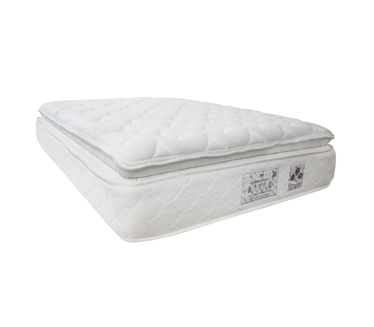 VitaliSpa protector de colchón blanco somier de cama 180 x 200 cm