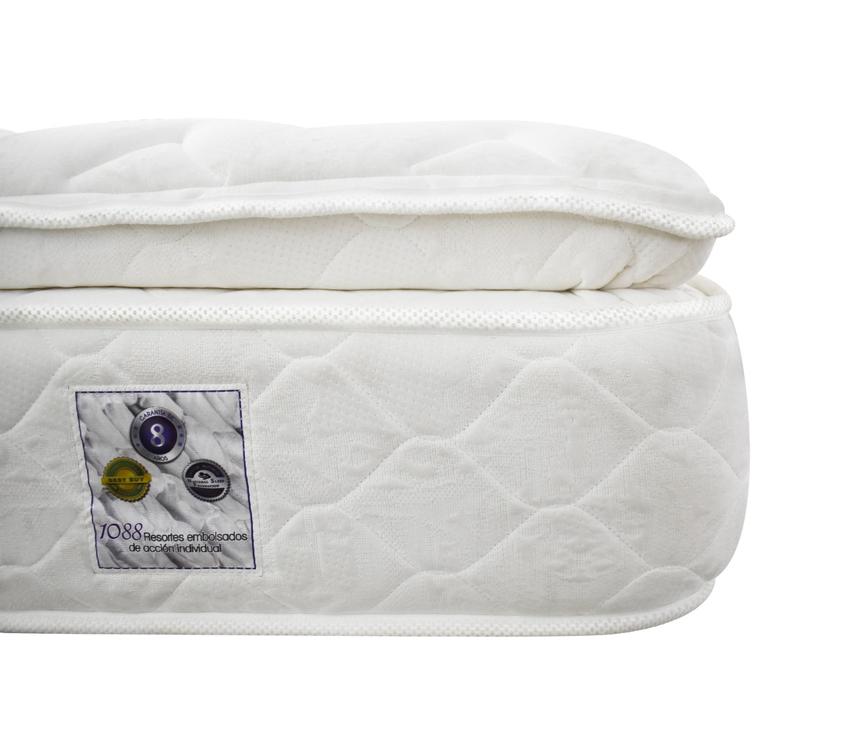 Colchón queen (160cm X 190cm) perfect sleep 1 pillow memory foam encapsulado Serta