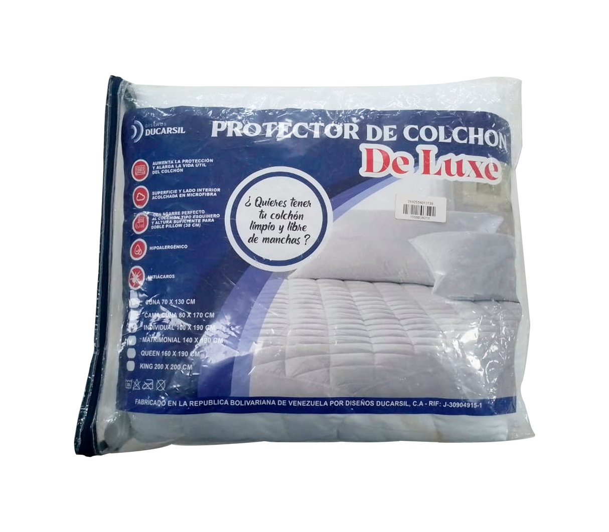 Protector colchón individual Ducarsil