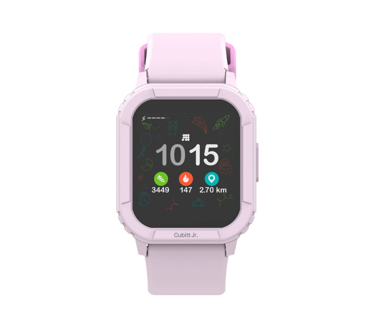 Reloj inteligente morado Cubitt