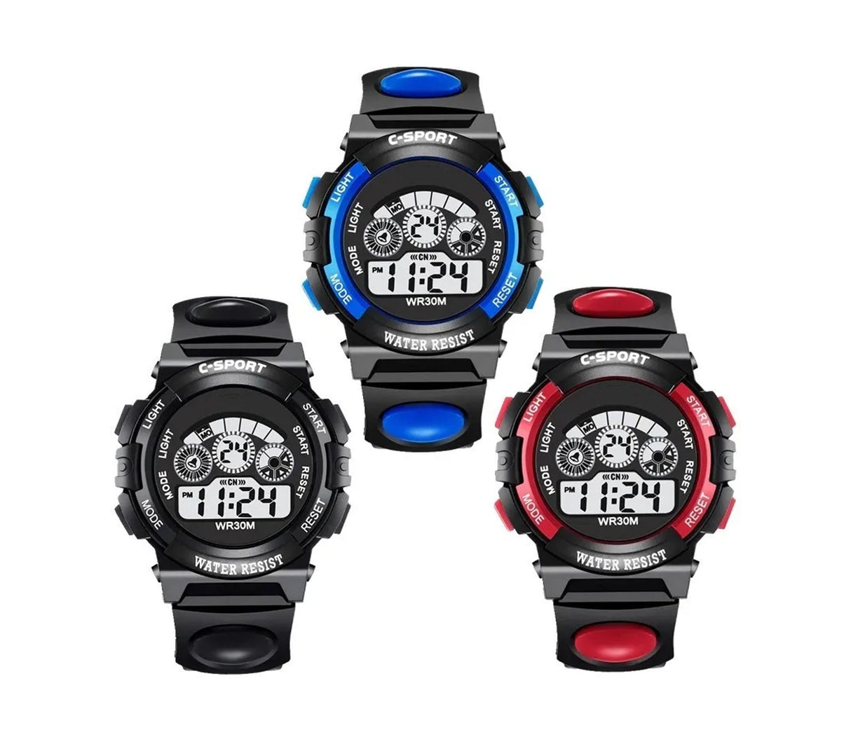 Reloj unisex sport digital wr30m Tedong