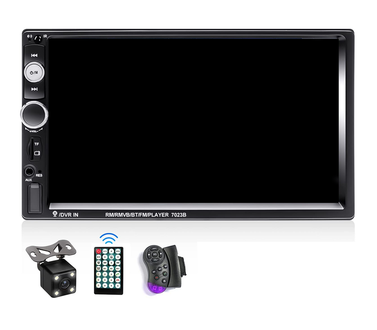 Reproductor de carro con pantalla 2Din Powerfik