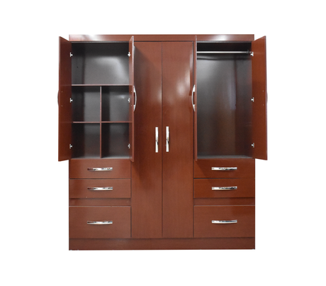 Ropero 44503 opala caoba Dj muebles