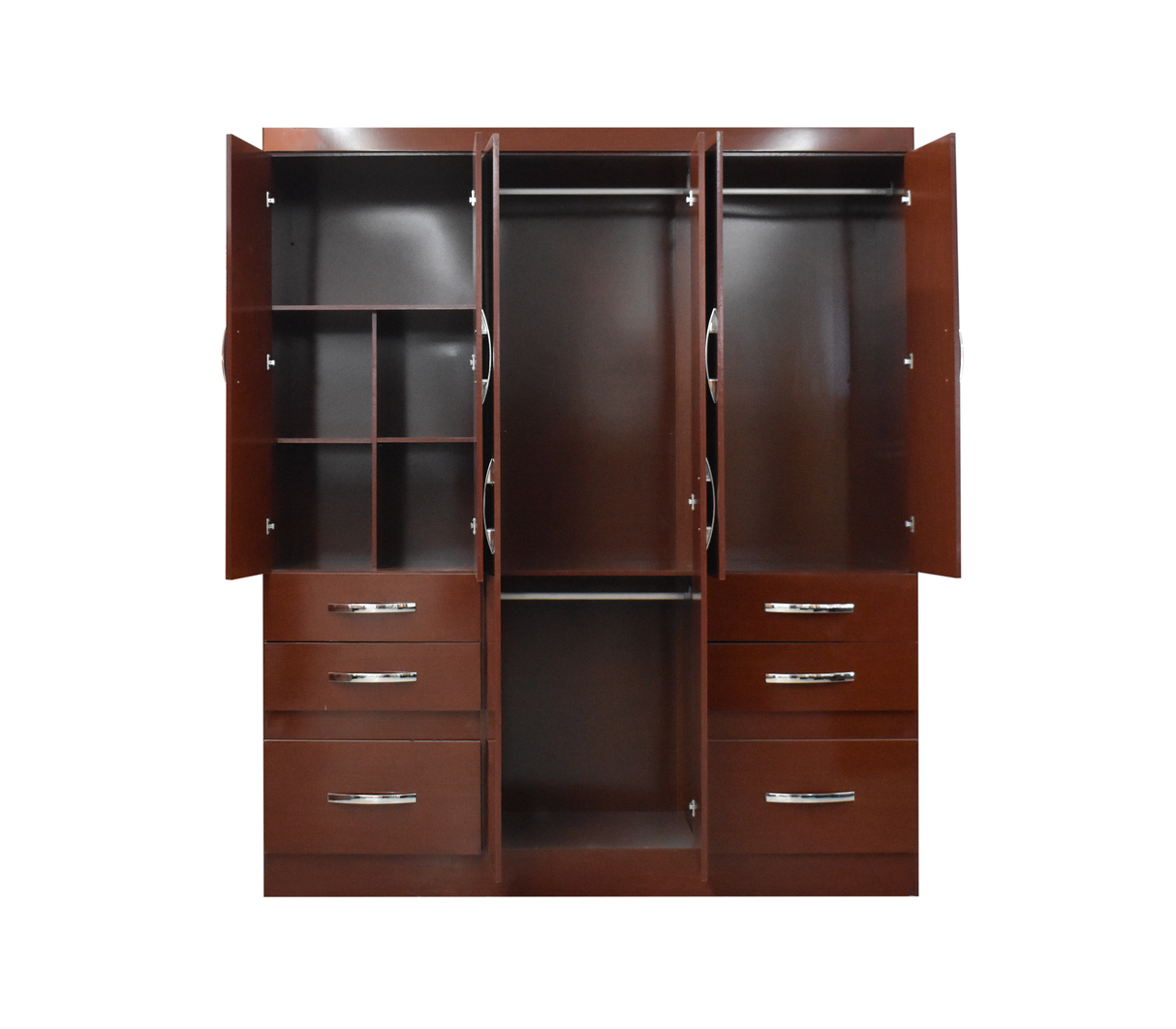 Ropero 44503 opala caoba Dj muebles