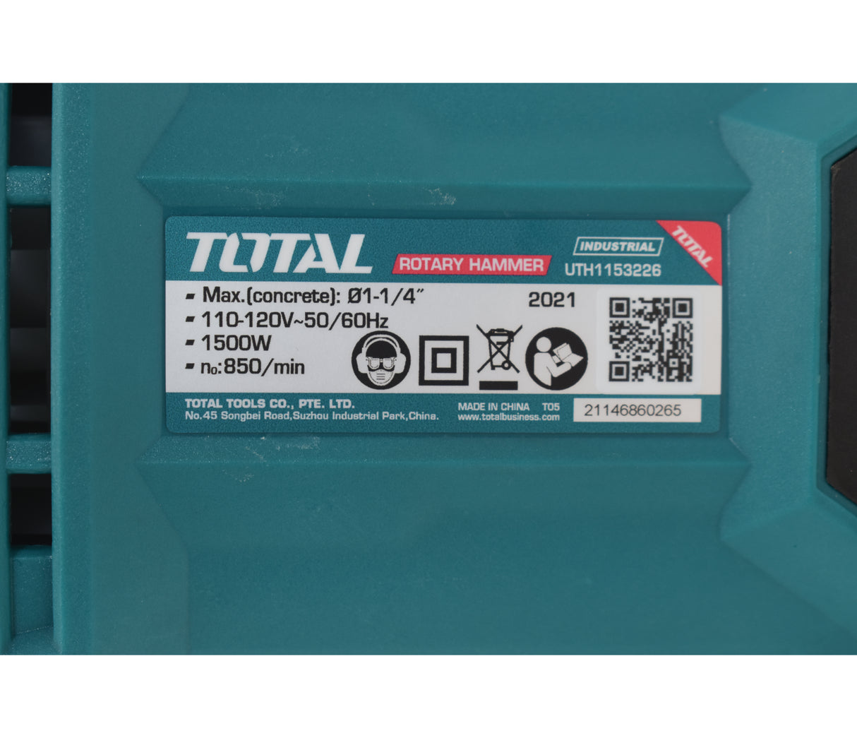Rotomartillo Industrial 1500W Total