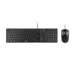 Combo teclado + mouse USB black SLIMSTAR-C126 Genius