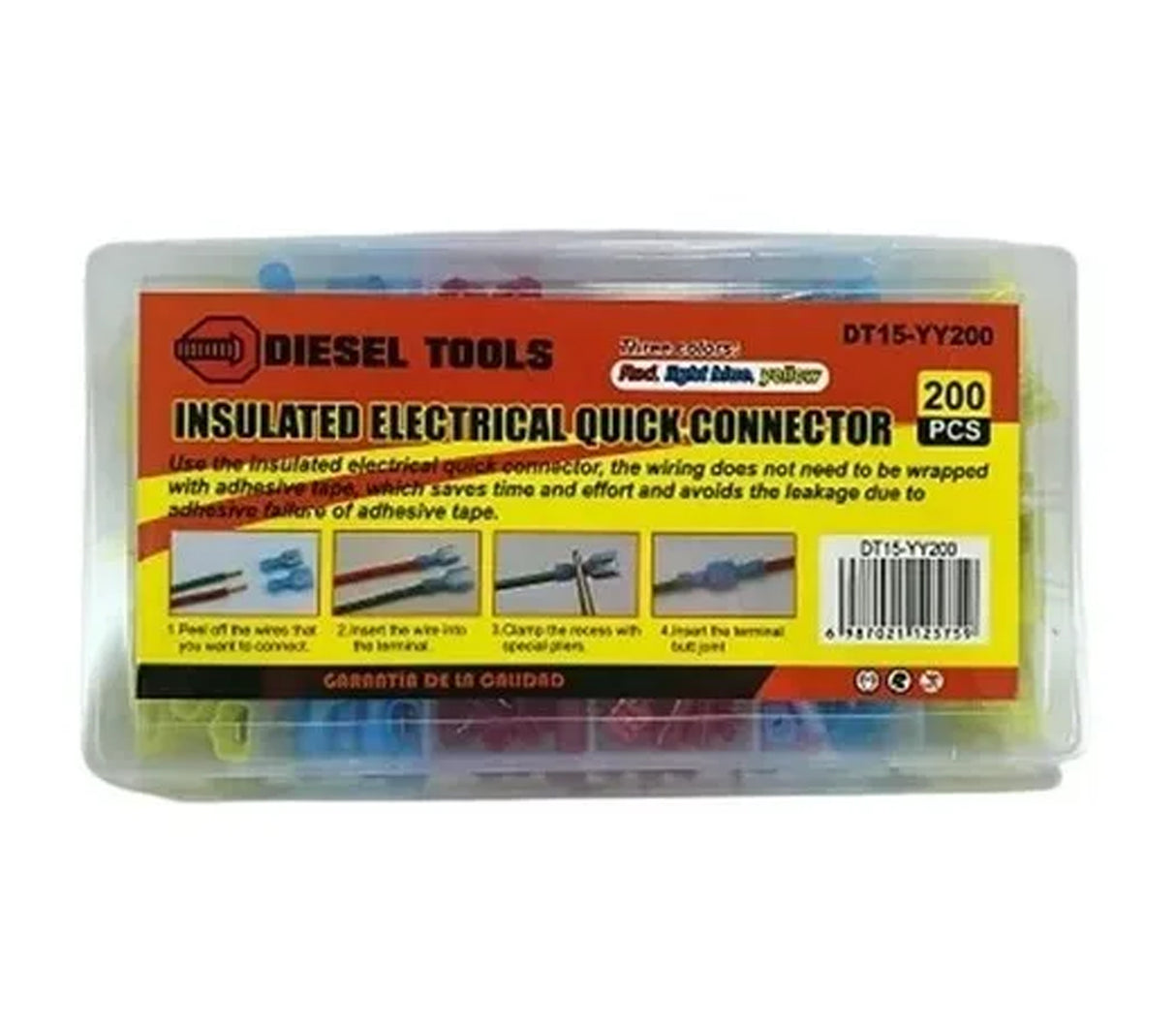 Set de 200 Terminales Diesel Tools