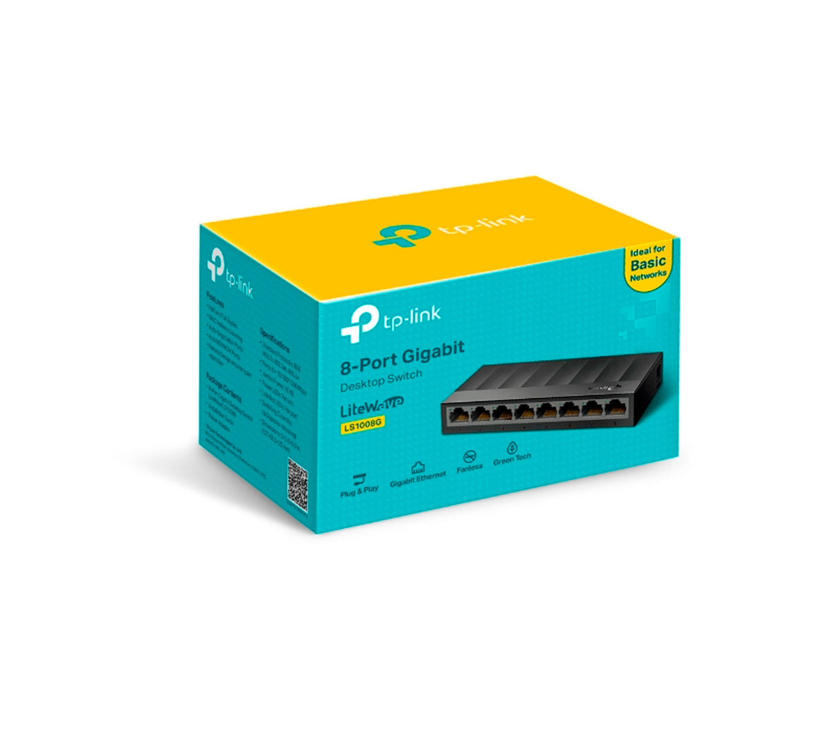 Switch 08-Port Ls1008g Gigabit Desk Tp-link