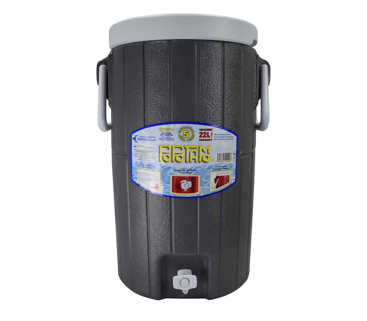 Termo Popotamo 22 litros Decocar