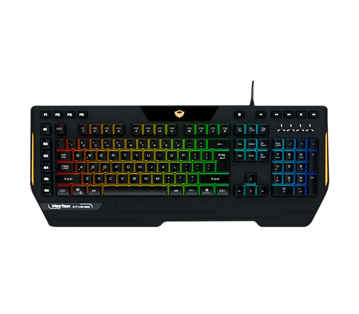 Teclado rgb backlit programable Meetion