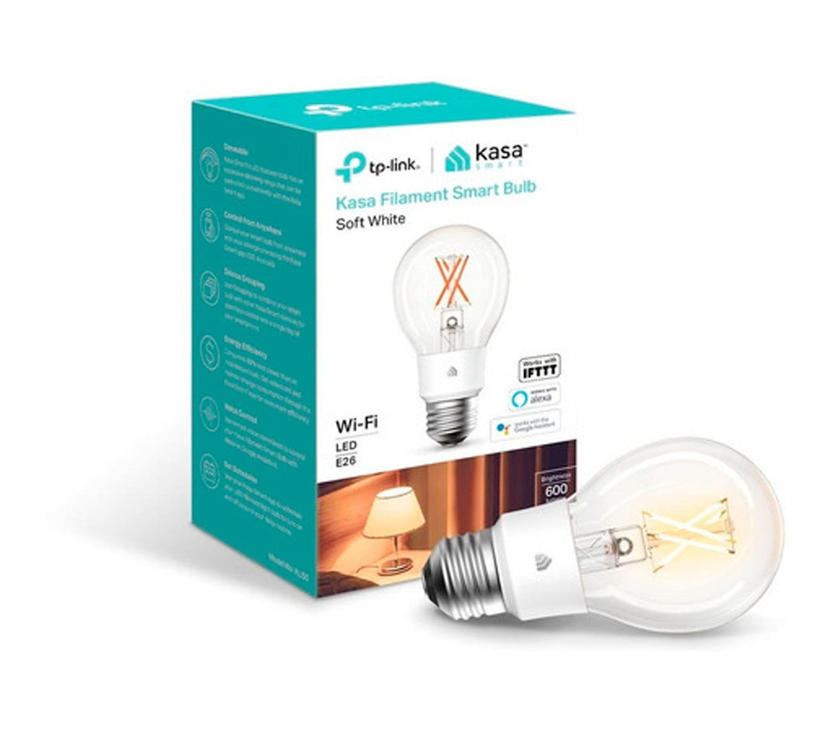 Bombillo Inteligente de Filamento Kasa KL50 Tp-link