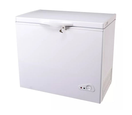 Congelador horizontal 200 litros interior/aluminio SJ Electronics