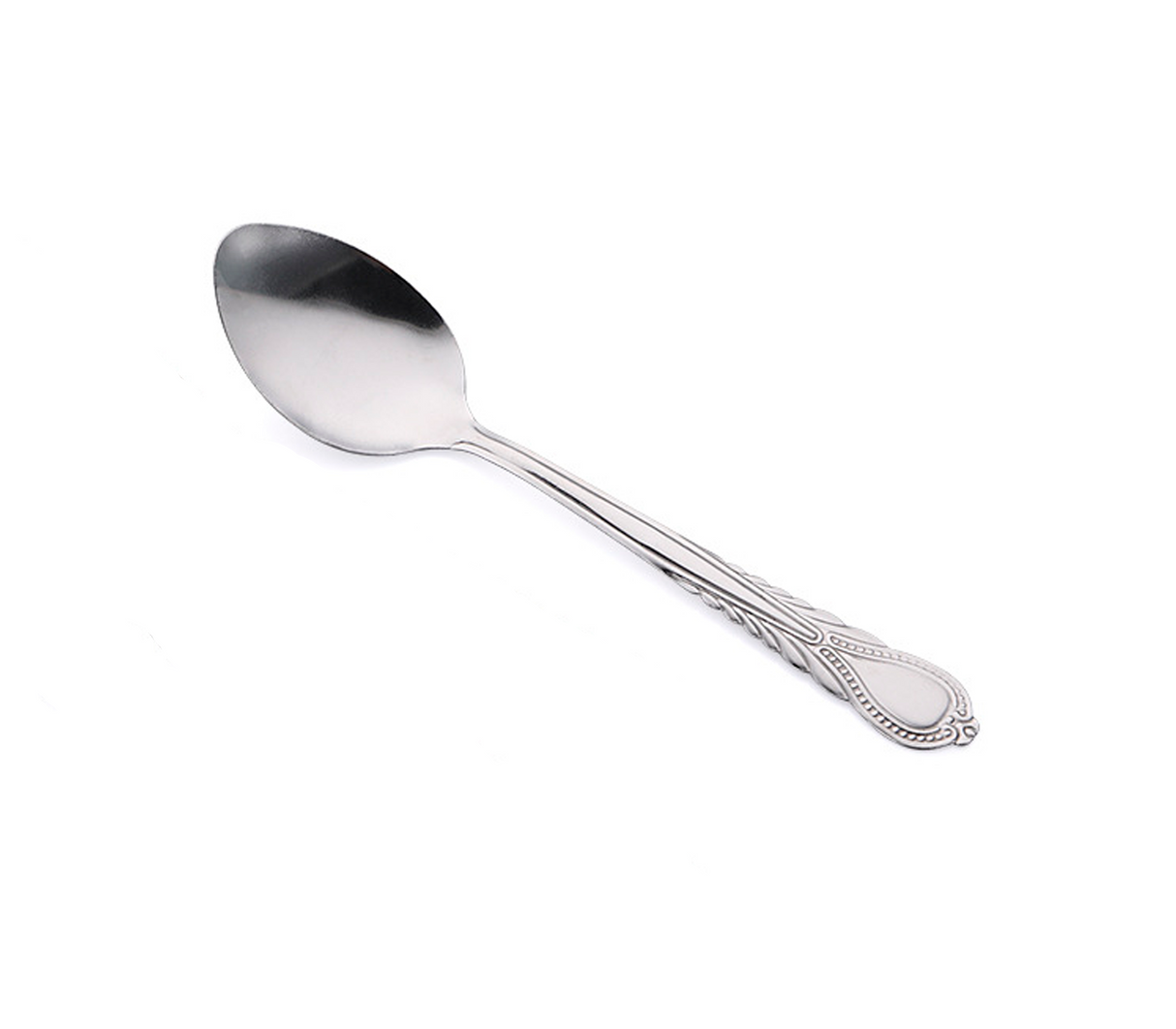 Cucharillas de metal 6 unidades Stainless
