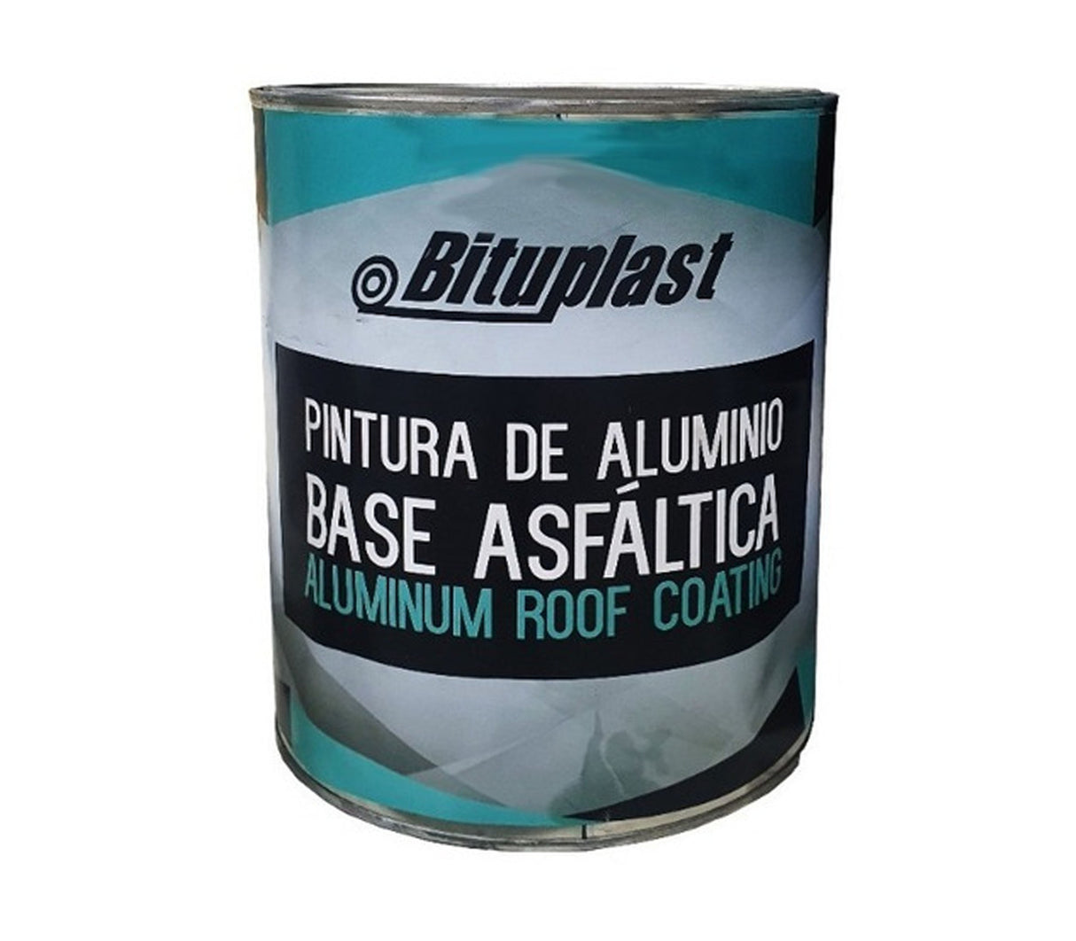 Pintura de aluminio base asfáltica Bituplast