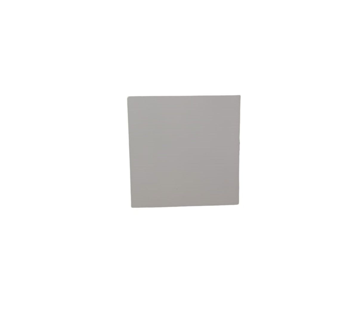 Lámpara cuadrada decorativa para pared blanca Lumistar