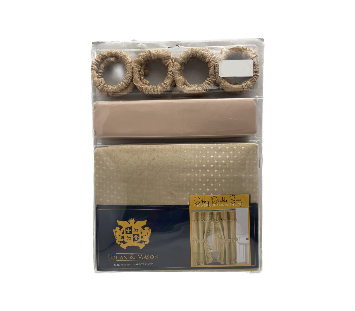 Cortina de baño Logan & Mason