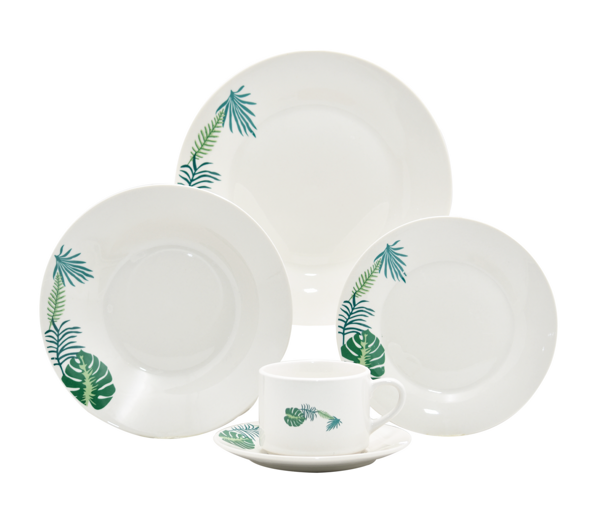 Juego de vajilla de porcelana 20 piezas Dinner