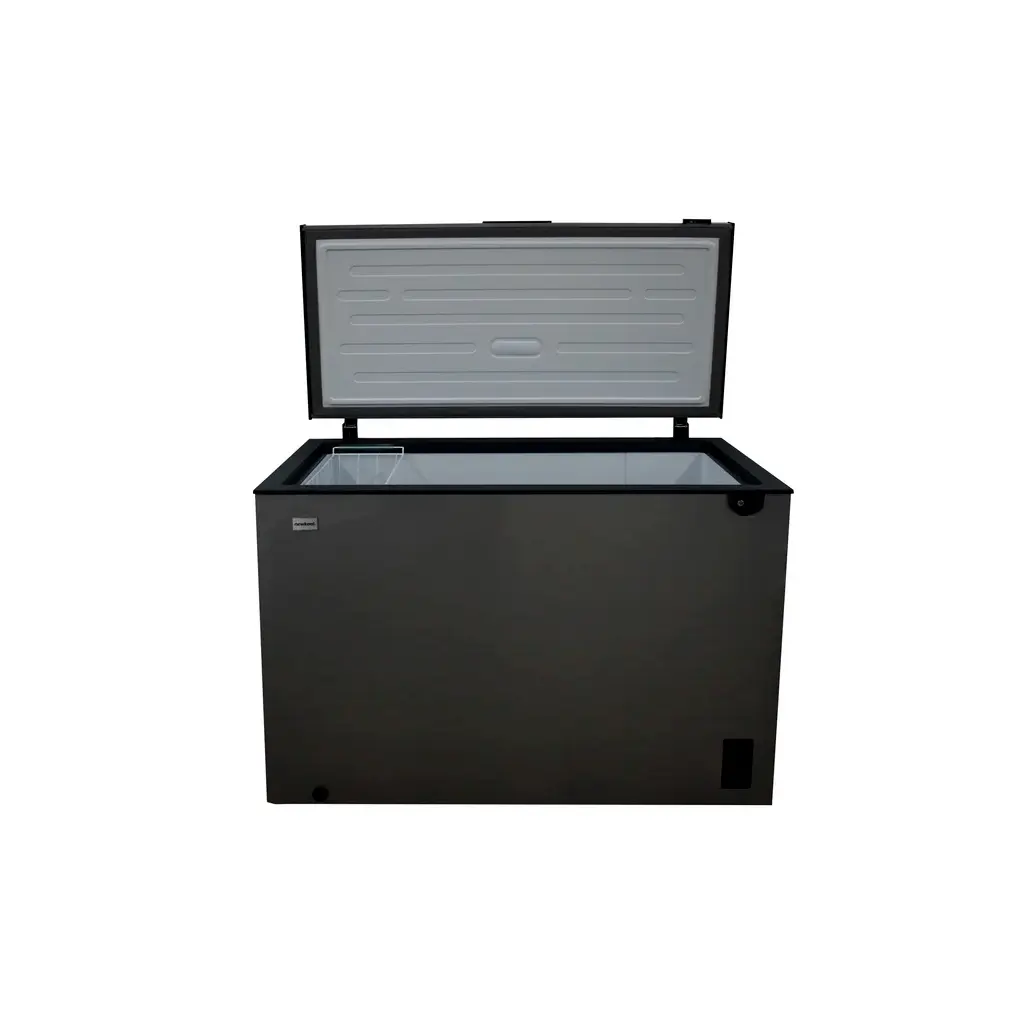 8. Congelador horizontal 300 litros gris Newkool.webp