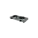 TM-HD06S-C003 Cocinita eléctrica 2 hornillas de caracol cromada Roccia 1.webp