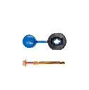 JGO-CAPUCHON Juego de capuchón y tornillo para láminas de techo ASAUPVC Mil Tejas Amanecers 3.webp
