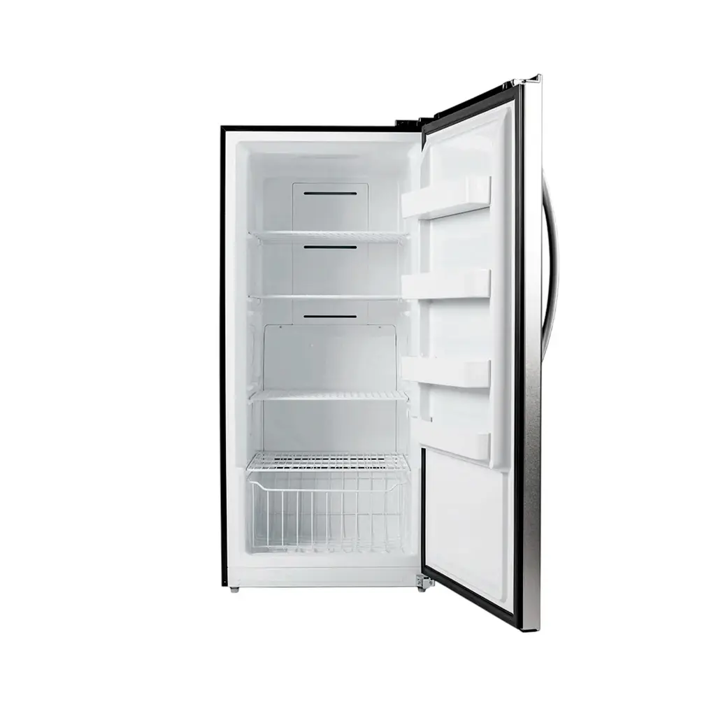 12. Congelador vertical 13.8 pies acero inoxidable Frigilux.webp