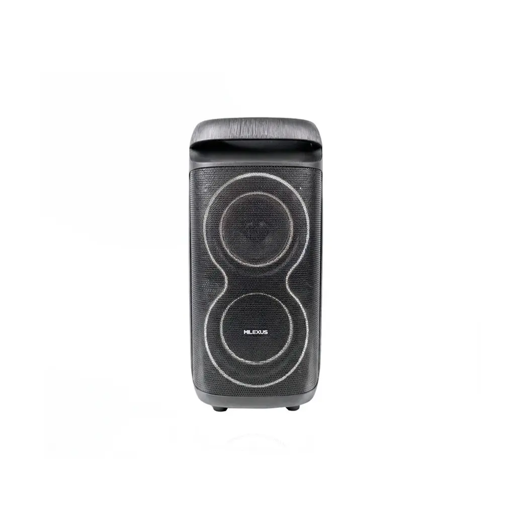 ML-SPK-152 Corneta recargable Profesional 8x2 con micrófono Milexus 1.webp