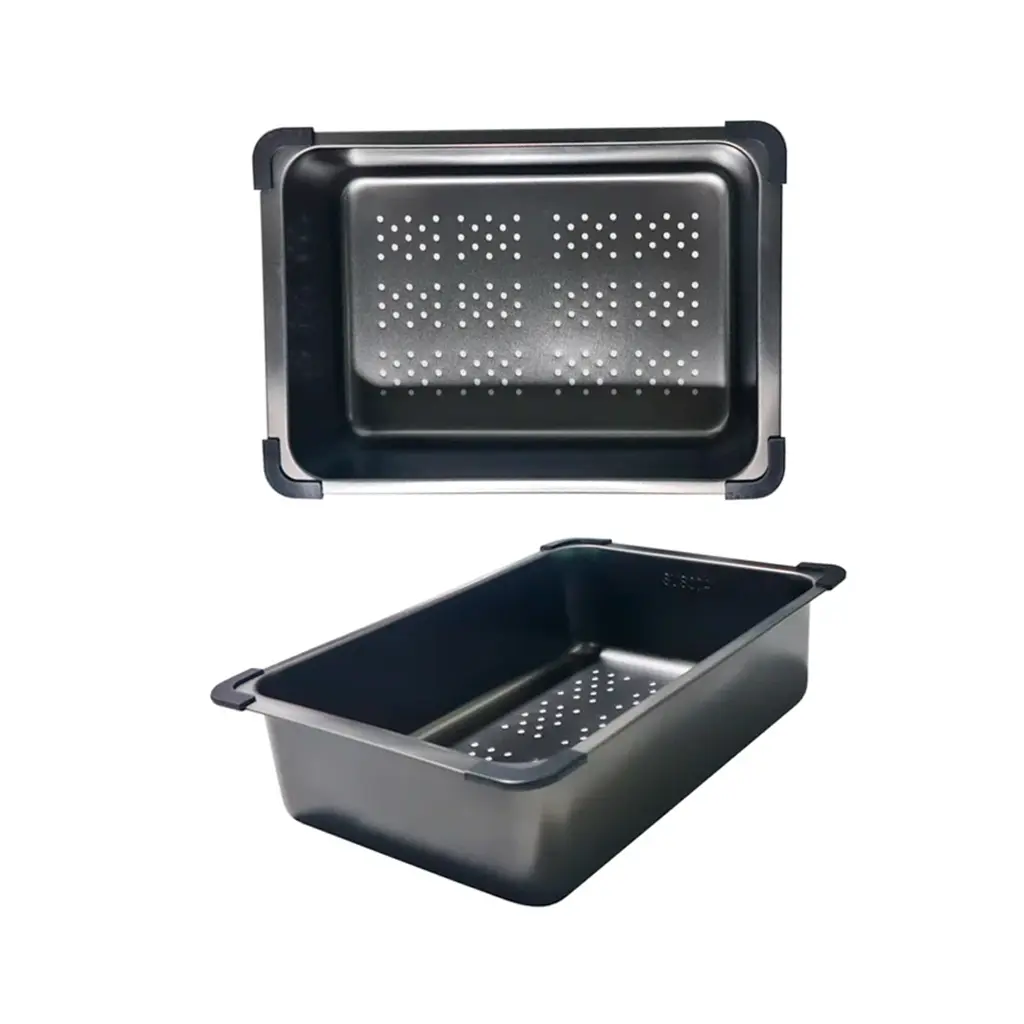 FLUSSO PRO 75 Fregadero Flusso Pro 75 1 tina + accesorios acero inox Vetrux ODOO 3.webp