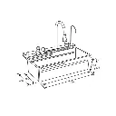 FLUSSO PRO 68 Fregadero Flusso Pro 68 1 tina + accesorios acero inox Vetrux ODOO 2.webp