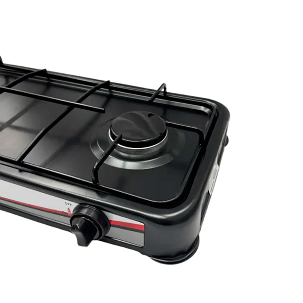 NR-02N Cocina a gas de mesa 2 hornillas negro Nero 2 (1).webp