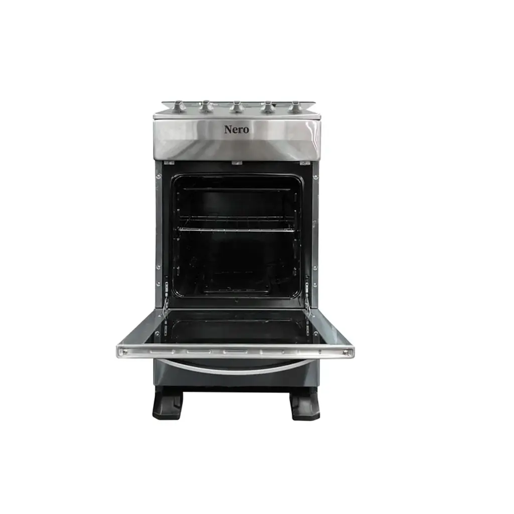 Cocina a gas 20_ de piso 4 hornillas c_horno 500b acero Nero (1).webp