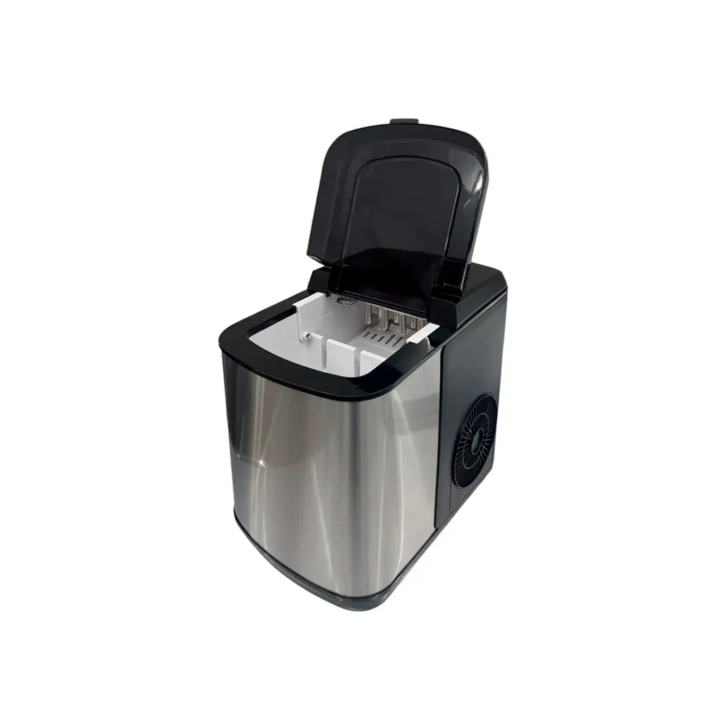 GT-1012S Fabricador de hielo Frozen Pro acero inoxidable Gtronic 2.webp