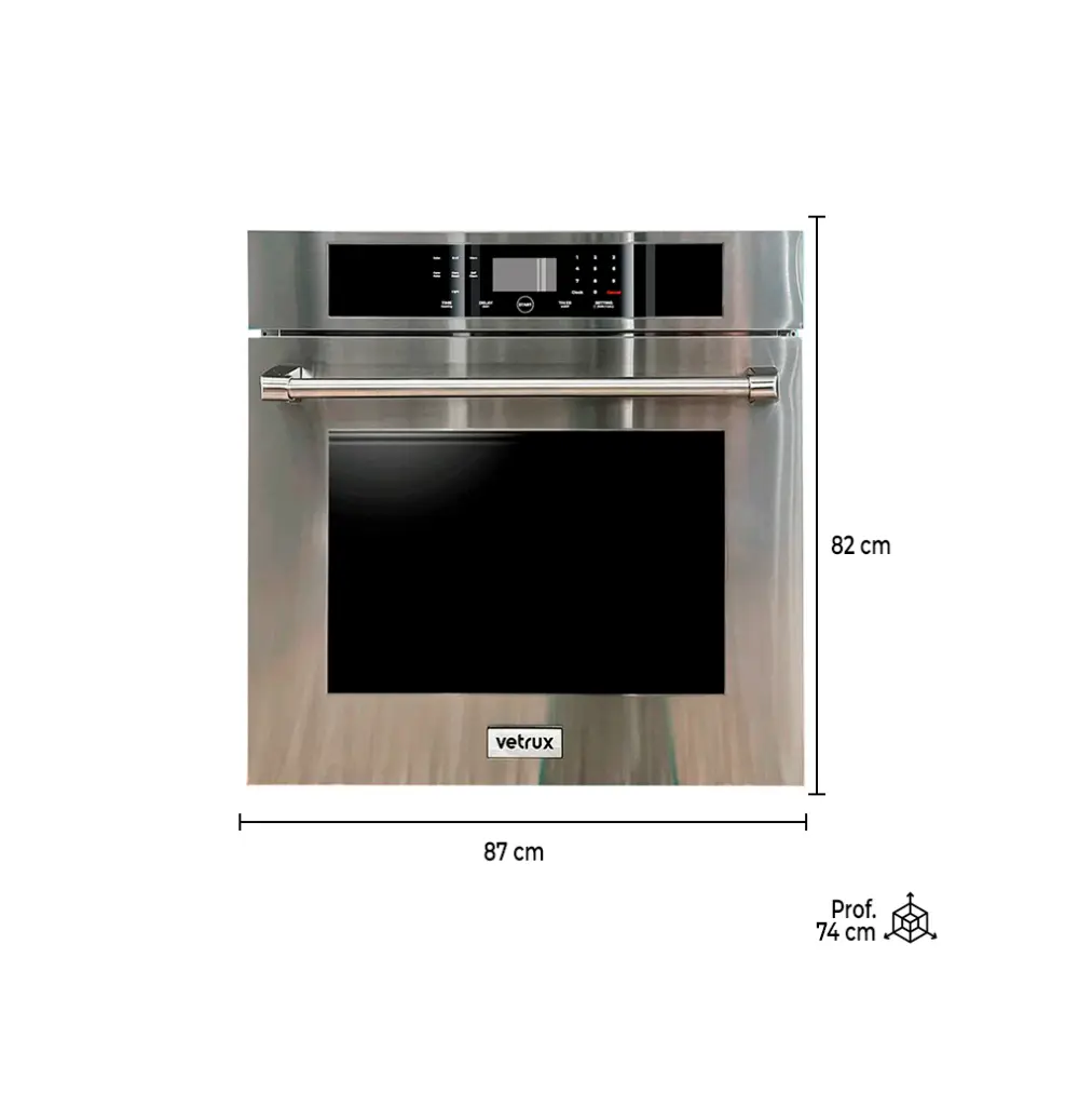Horno eléctrico Elektro Pro Plus 76cm 150L 220V Vetrux.webp