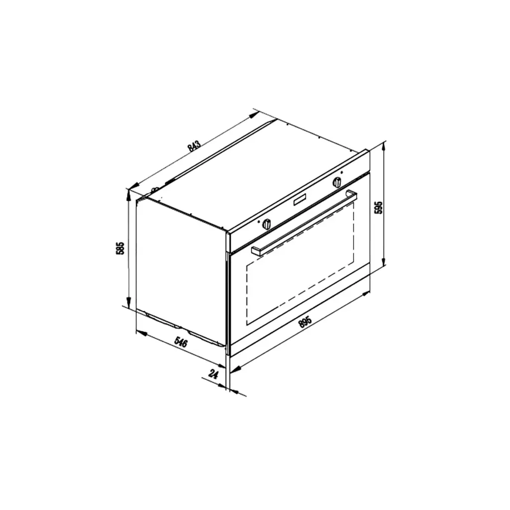 HOR.ELEK.PRO+.90 Horno eléctrico Elektro pro +90cm 220V Vetrux - (2).webp